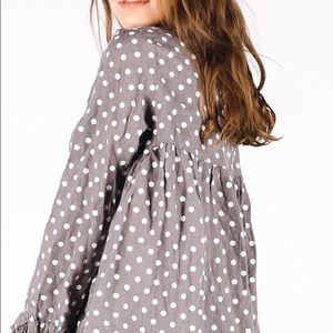 Hearts Desire Rebecca Top Linen XL